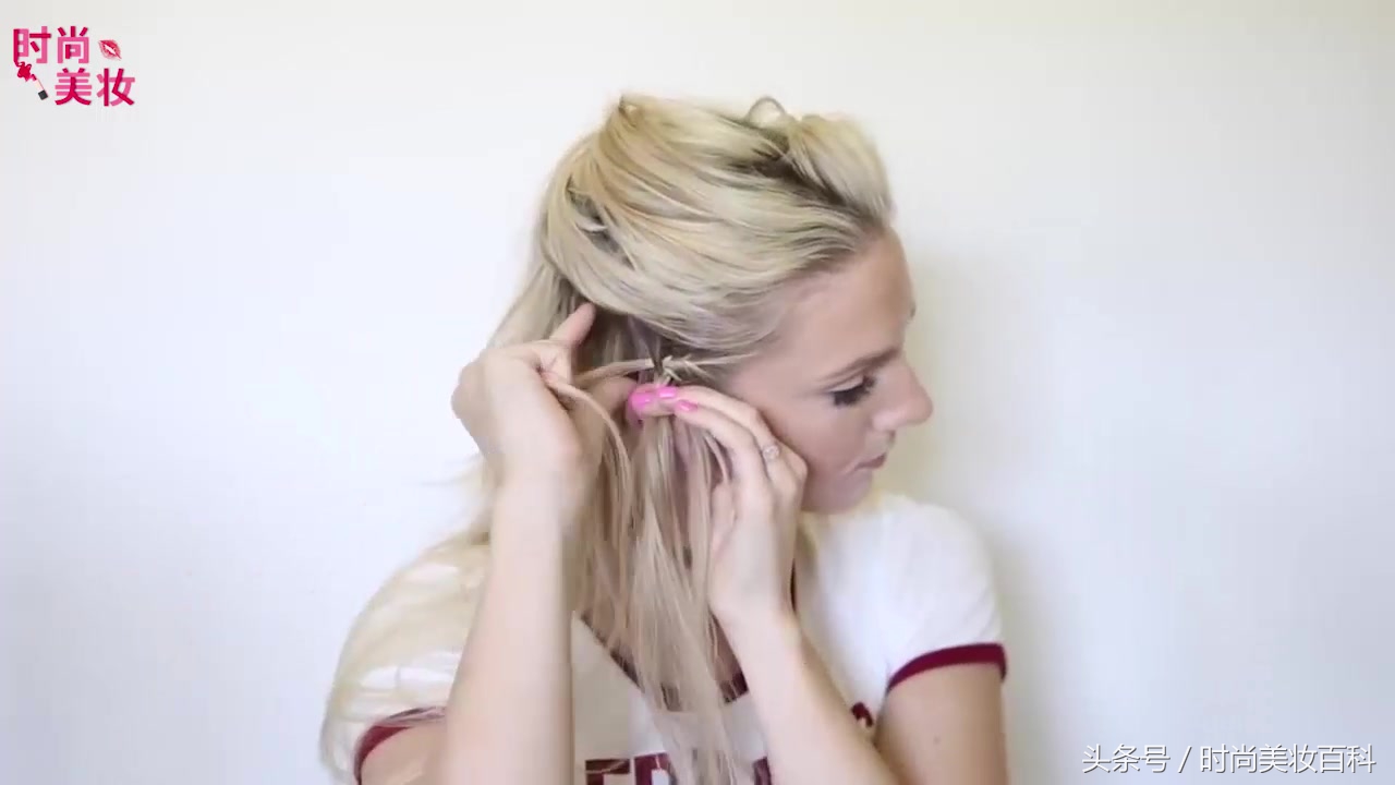 马尾辫发型怎么编好看图片,用马尾辫编出来的发型