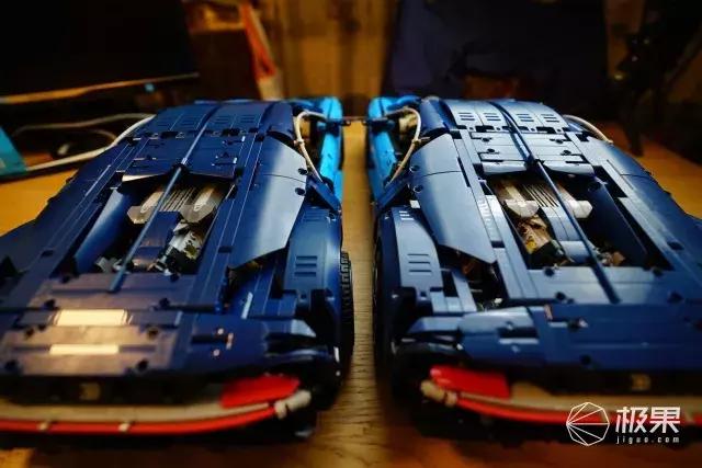 乐高10261与乐拼对比,乐拼和乐高布加迪的区别