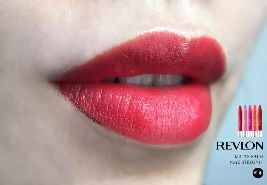 试色唇膏正红,露华浓哑光丽彩唇膏017和024