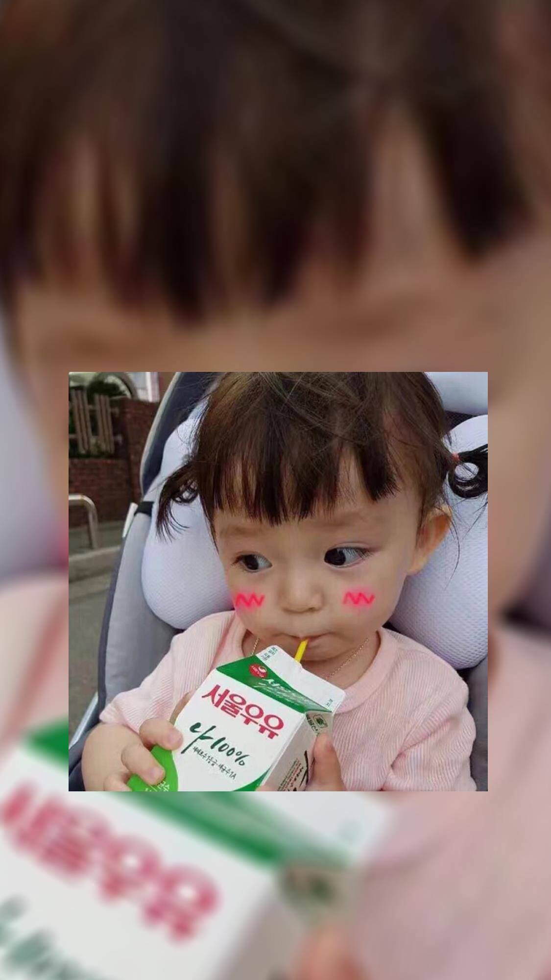 好看的壁纸可爱卡通萌娃,大眼萌娃壁纸高清图片