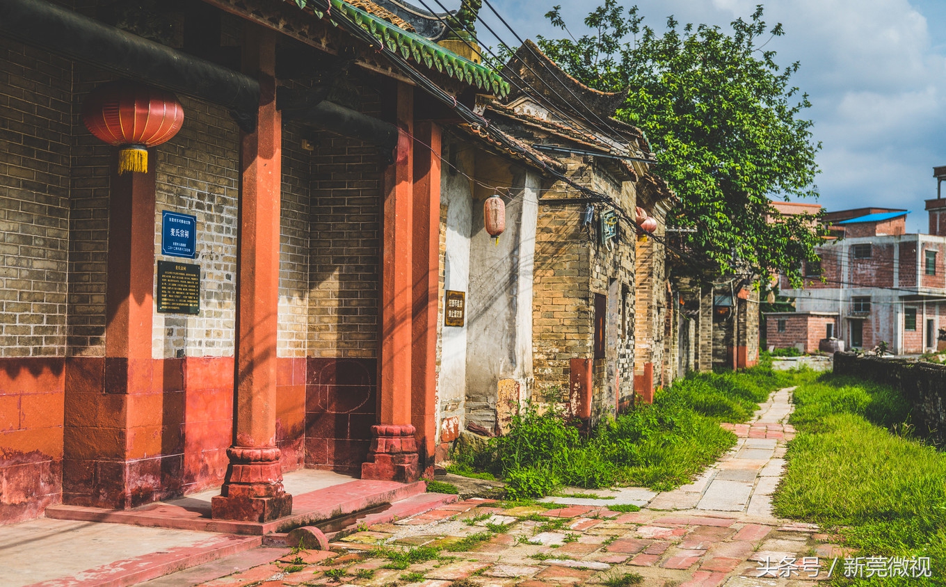 东莞一大古村,东莞具有世界工厂的称号