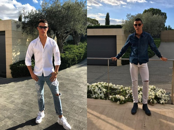 c罗年轻穿衣,c罗穿衣变化