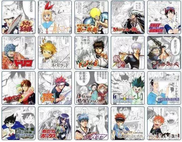 2012年jump连载的漫画有哪些,jump十大经典漫画