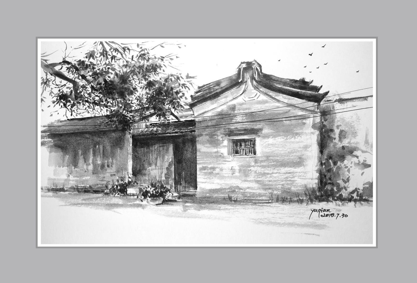 幸福画吧7月份作品,幸福原创绘画作品欣赏