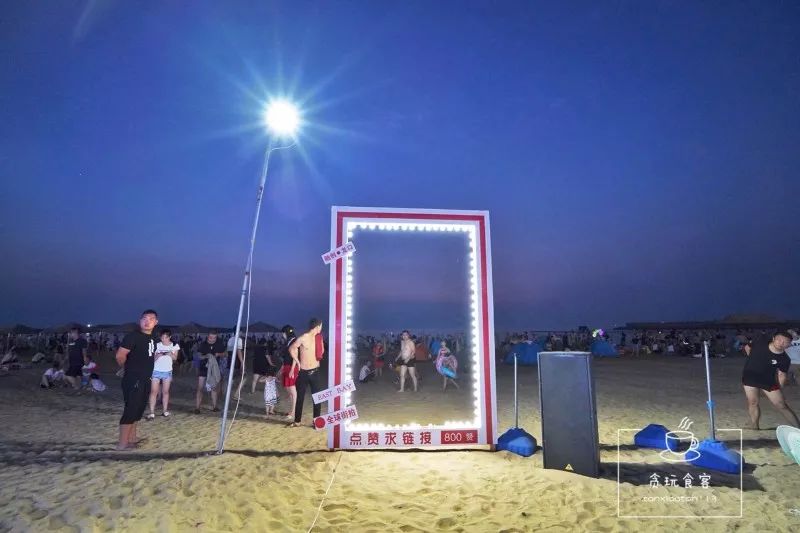 暑期去山东龙口,拍ins风网红大片,看没有游客蔚蓝大海!