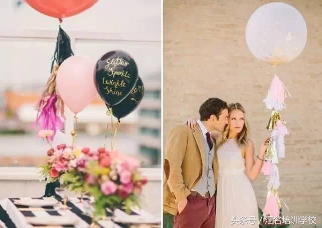 气球造型婚礼网红气球,网红气球婚礼装饰教程