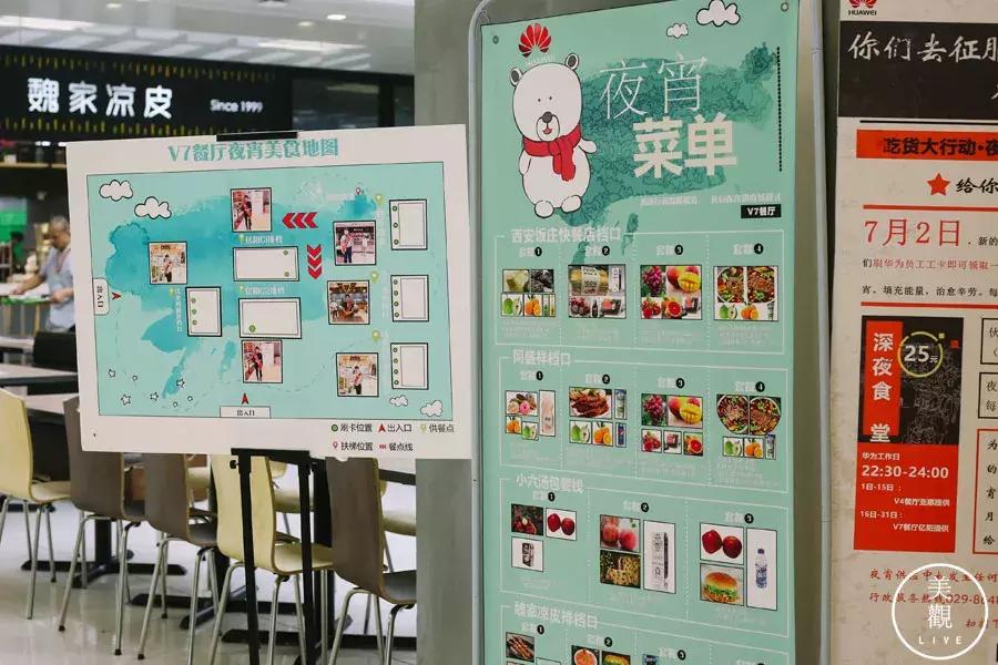 在华为食堂的工作经历,西安华为食堂面食