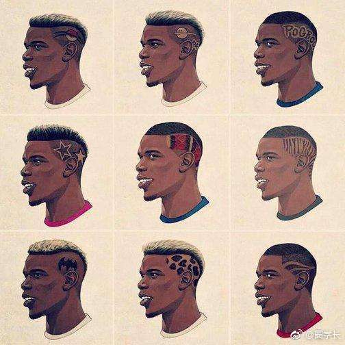 不管今天球踢得怎样发型一定要帅盘点足坛那些洗剪吹大师