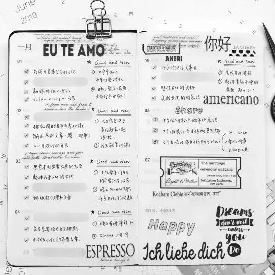 手账小白怎么做手账,手帐新手如何制作手账