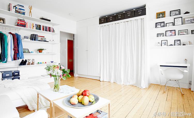 小房间隐形床装修视频,小平米卧室隐形床装修设计