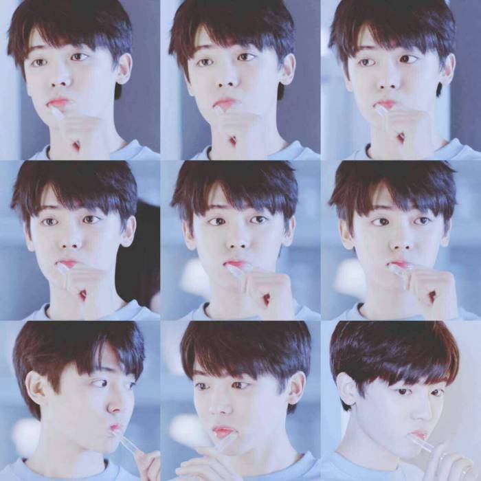 鹿晗侯明昊高清壁纸,侯明昊两张衔接壁纸