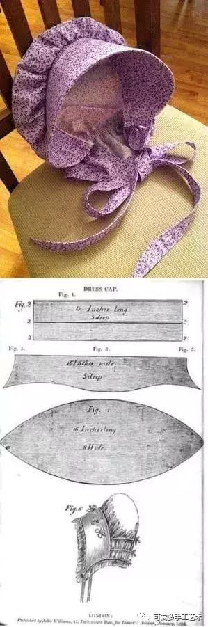 旧衣服妙招变帽子,碎布遮阳帽子的制作方法