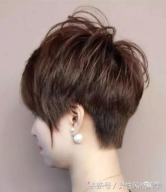 今年最流行的短发超短,最时髦的短发适合圆脸