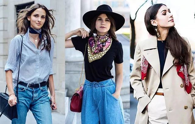 一条丝巾，省下90%的购衣钱