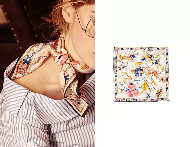 一条丝巾，省下90%的购衣钱