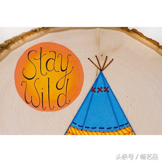 木片绣花教程视频,手工乱针绣画