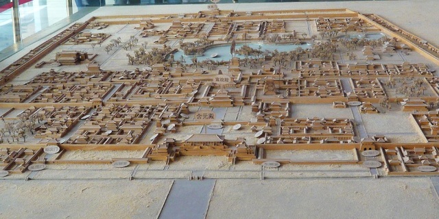 丹凤门与朱雀门,西安朱雀门丹凤门明德门