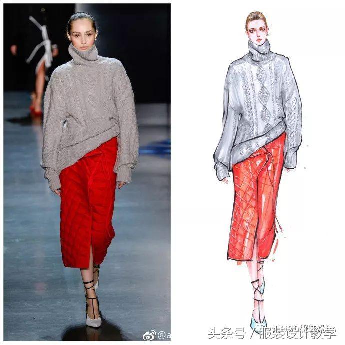 笔尖上的秀场！用一只马克笔带你穿梭各大秀场（成衣vs手绘）