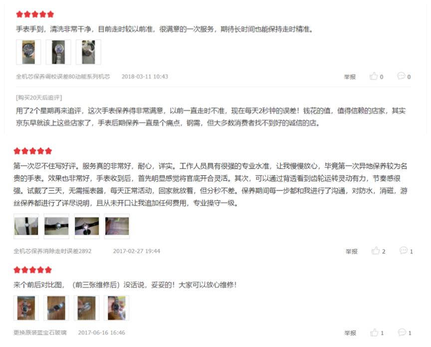 京东上买了个表经常维修怎么办,修表师傅一天能保养几个表