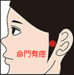 面相命门解说,面相命门在哪个地方