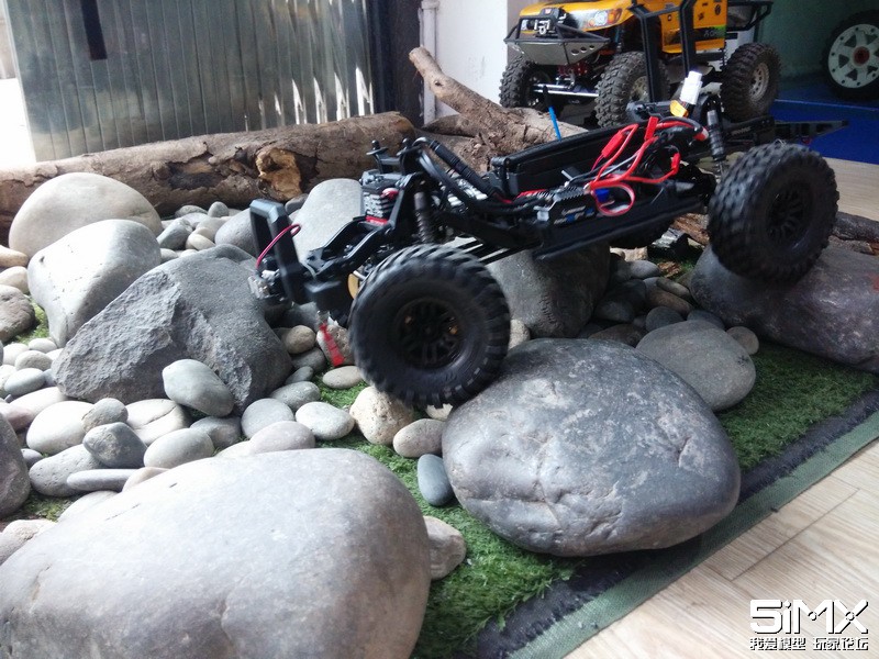 traxxastrx-4战术版迷彩,traxxastrx-4烈马开箱