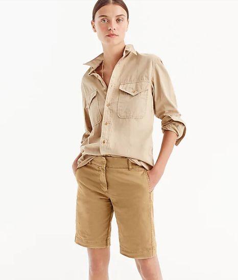 到公司上班可以穿短裤吗 (短裤怎么穿出高级范儿)