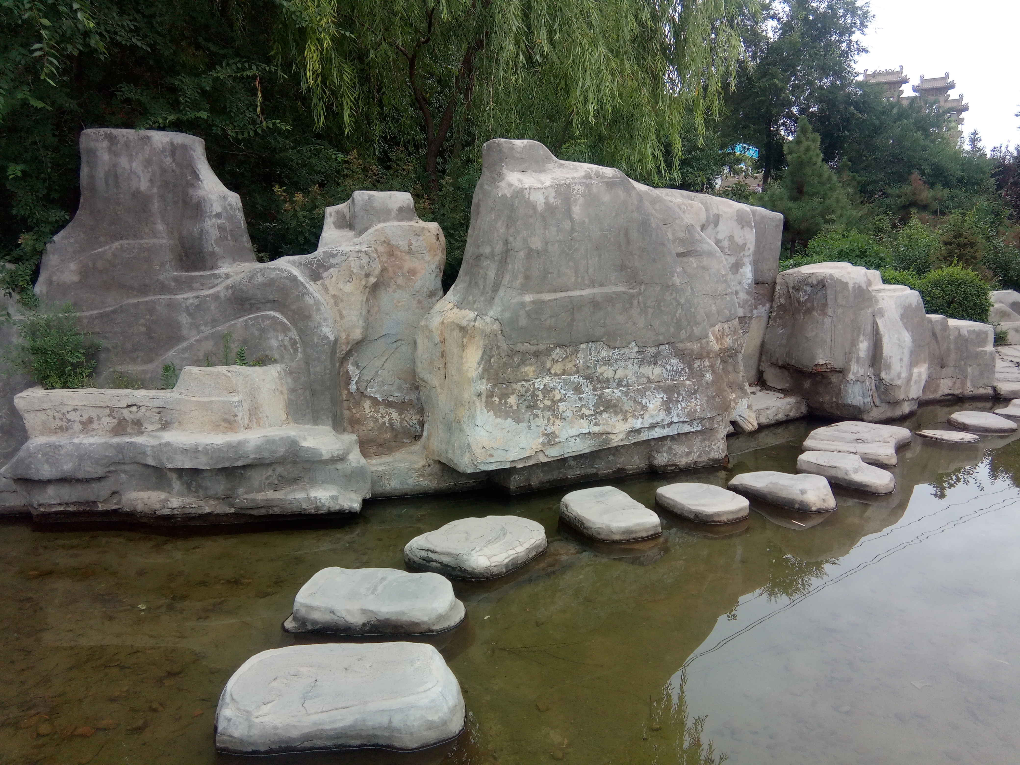 兰州兰山公园夜景,兰州兰山公园