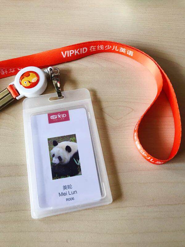 海归大熊猫“美轮”成VIPKID第6号员工小朋友迎来最萌学习伙伴