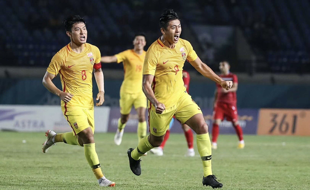 国足踢韩国尽力了吗,国足打韩国3-0落后五分钟进两球