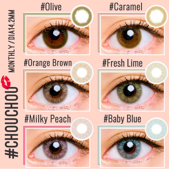 戴美瞳先入手这6款，舒服又好看！