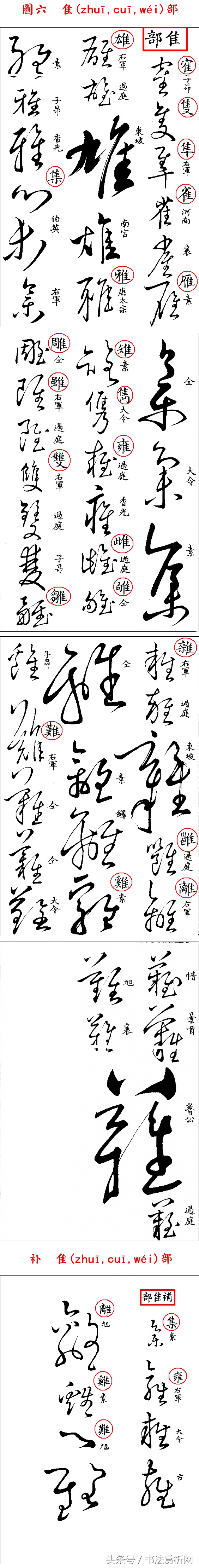 书法欣赏草书名家作品赏析,历代草书名家草体总汇之六