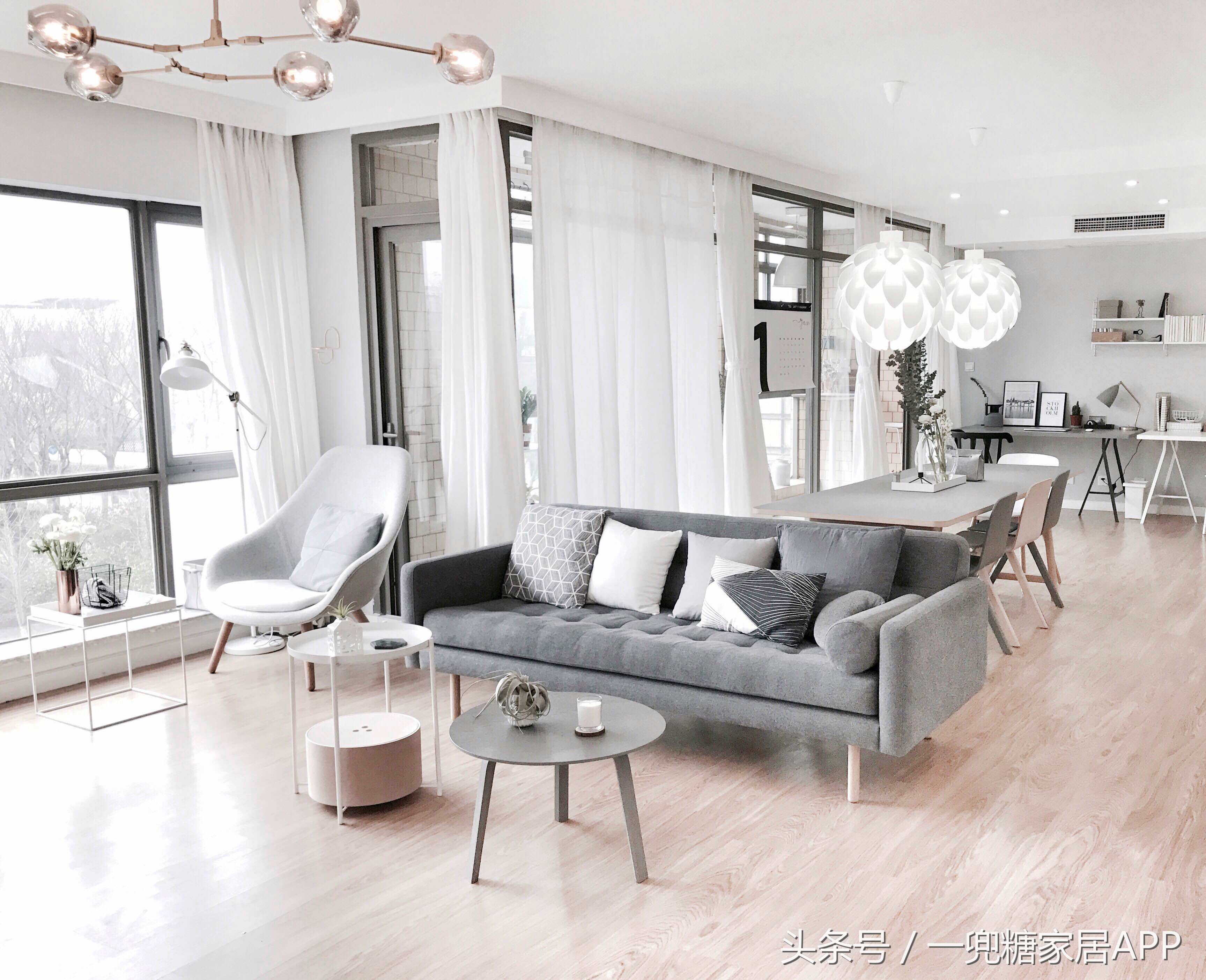 律师女改造上海120平两居室，纯白极简，空间洁癖症看了都说爽！