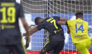 c罗争议庆祝动作,尤文对c罗的伤害