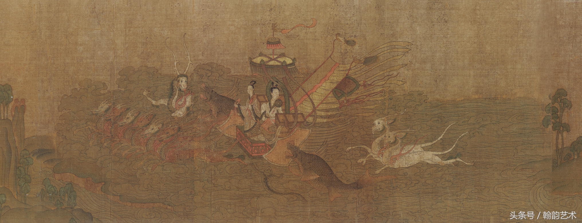 顾恺之洛神赋动图,品评顾恺之洛神赋图