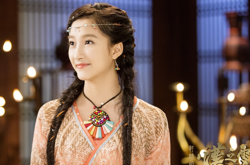 李沁古装发型编发盘发,李沁发型编发教程古装