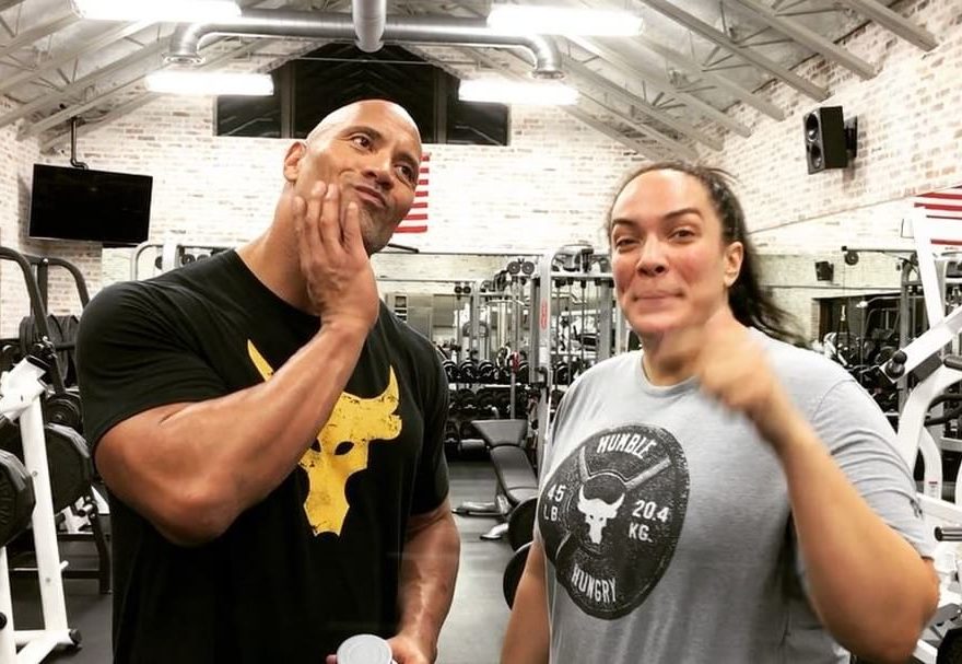 wwe巨石强森表妹,wwe巨石强森大公主