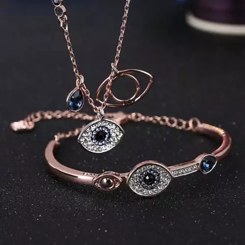 施华洛世奇的恶魔之眼寓意,施华洛世奇玫瑰金恶魔之眼