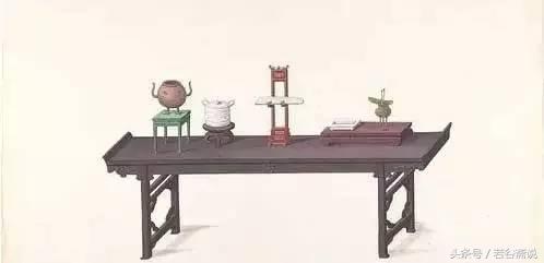 古典明清家具黑白手绘图,明清家具的对比图手绘