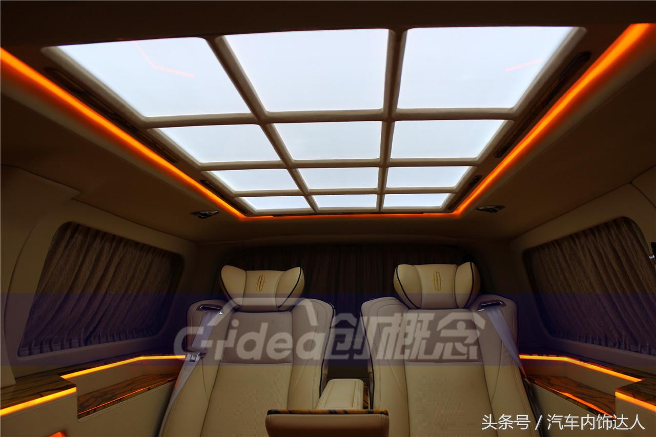 林肯领航员不加长第三排内饰,非凡领袖风范