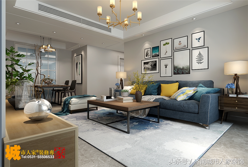 四季花城117平装修效果图,三庆御园洋房224平样板间