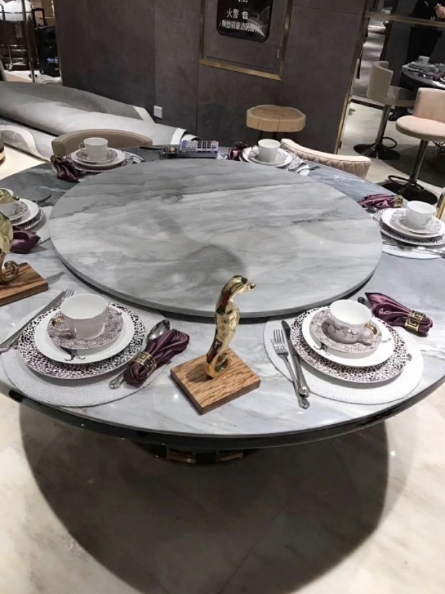 纯天然大理石餐桌优缺点,大理石餐桌最新款式图片
