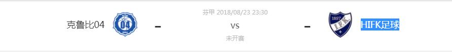 克鲁比04赛程,芬甲比分推荐预测