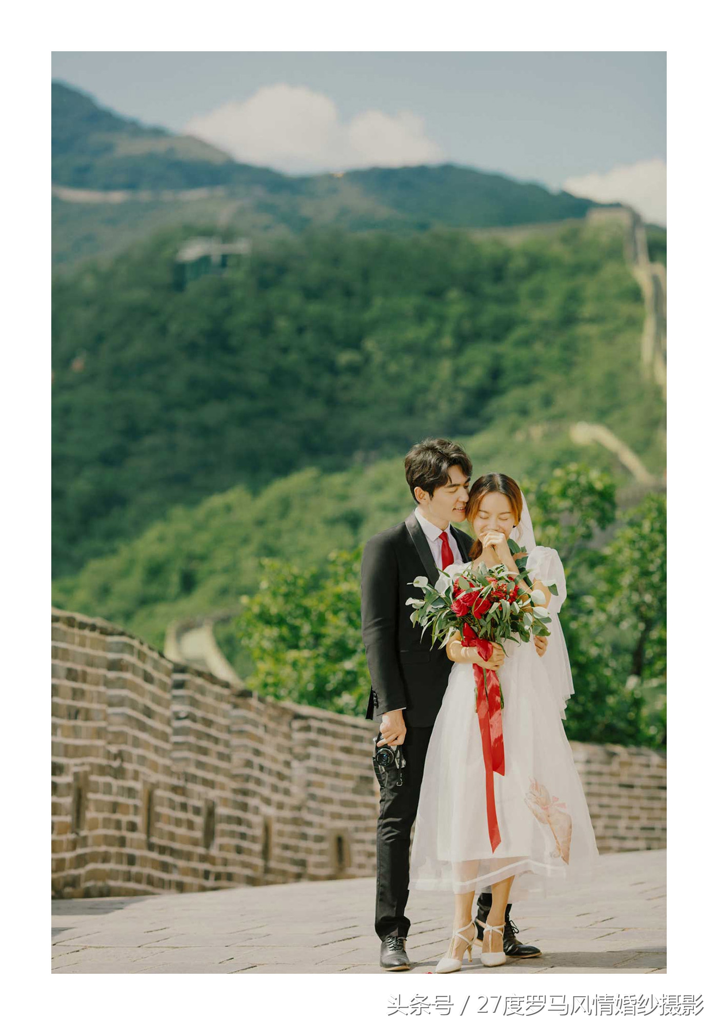长城拍摄婚纱照,如何在北京拍好看的照片