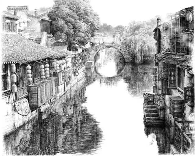 顶级超写实钢笔画,最惊艳的钢笔画大神