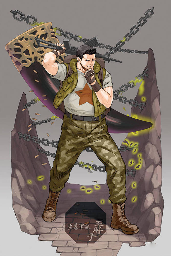 盗墓笔记水彩插画图片,盗墓笔记竹子壁纸