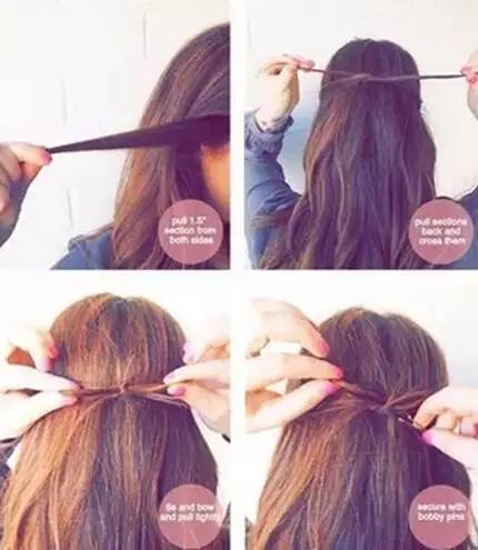 卷发扎发教程简单好看减龄,短发的扎发教程简单又好看