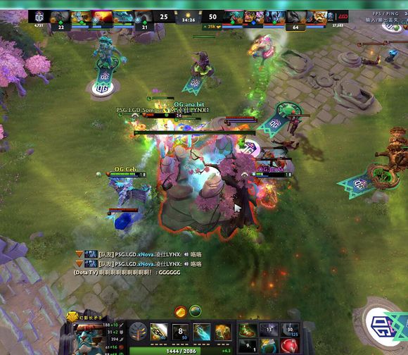 ti8总决赛lgd遗憾落败,ti8决赛第三局