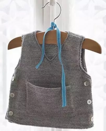 儿童小马甲的编织视频,2022年最流行的毛线马甲编织教程