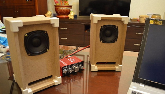 飞乐喇叭自制音箱,发烧友玩专业音箱
