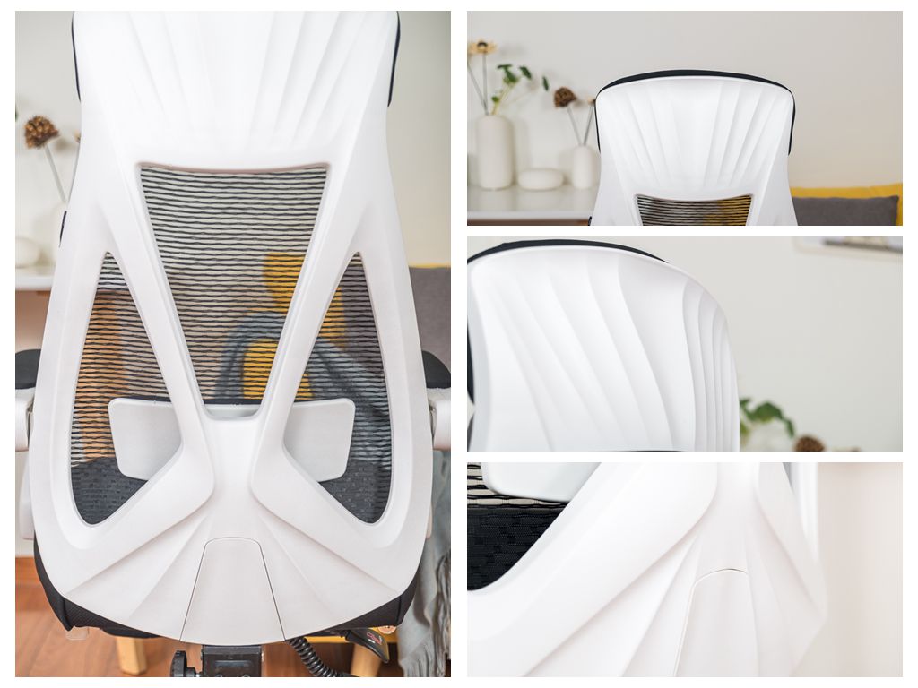 电脑椅评测黑白配,黑白调电脑椅轻灵款真实坐感